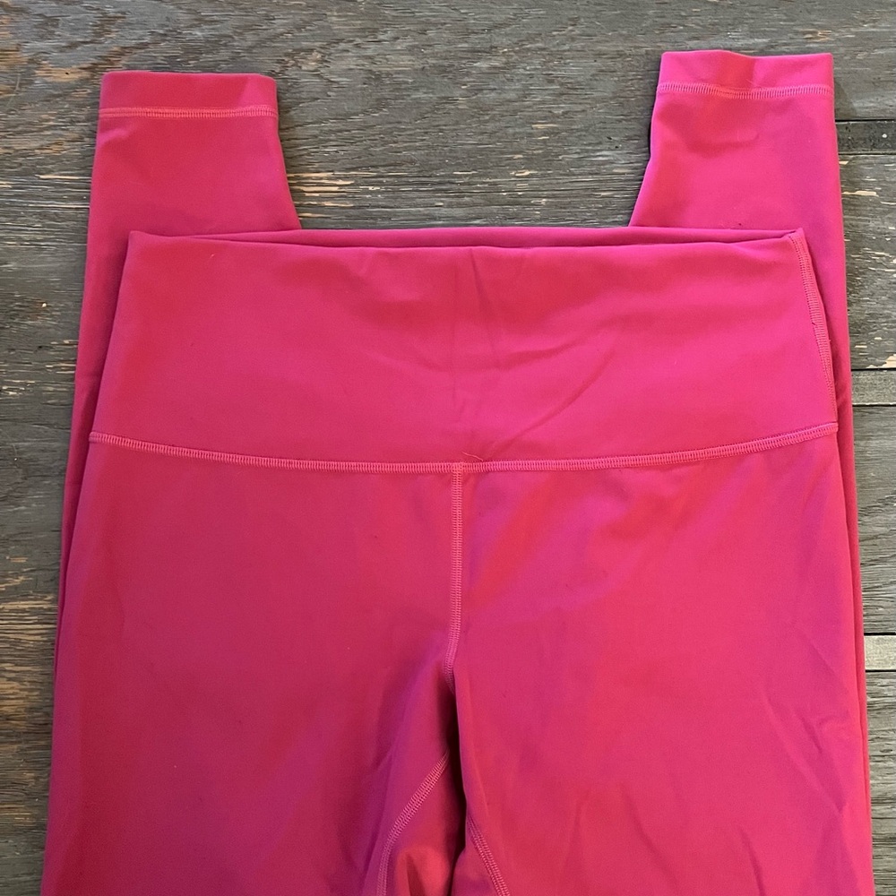 Bundle 2 Lululemon athletica Leggings in Teal & Hot Pink - Picture 3 of 7